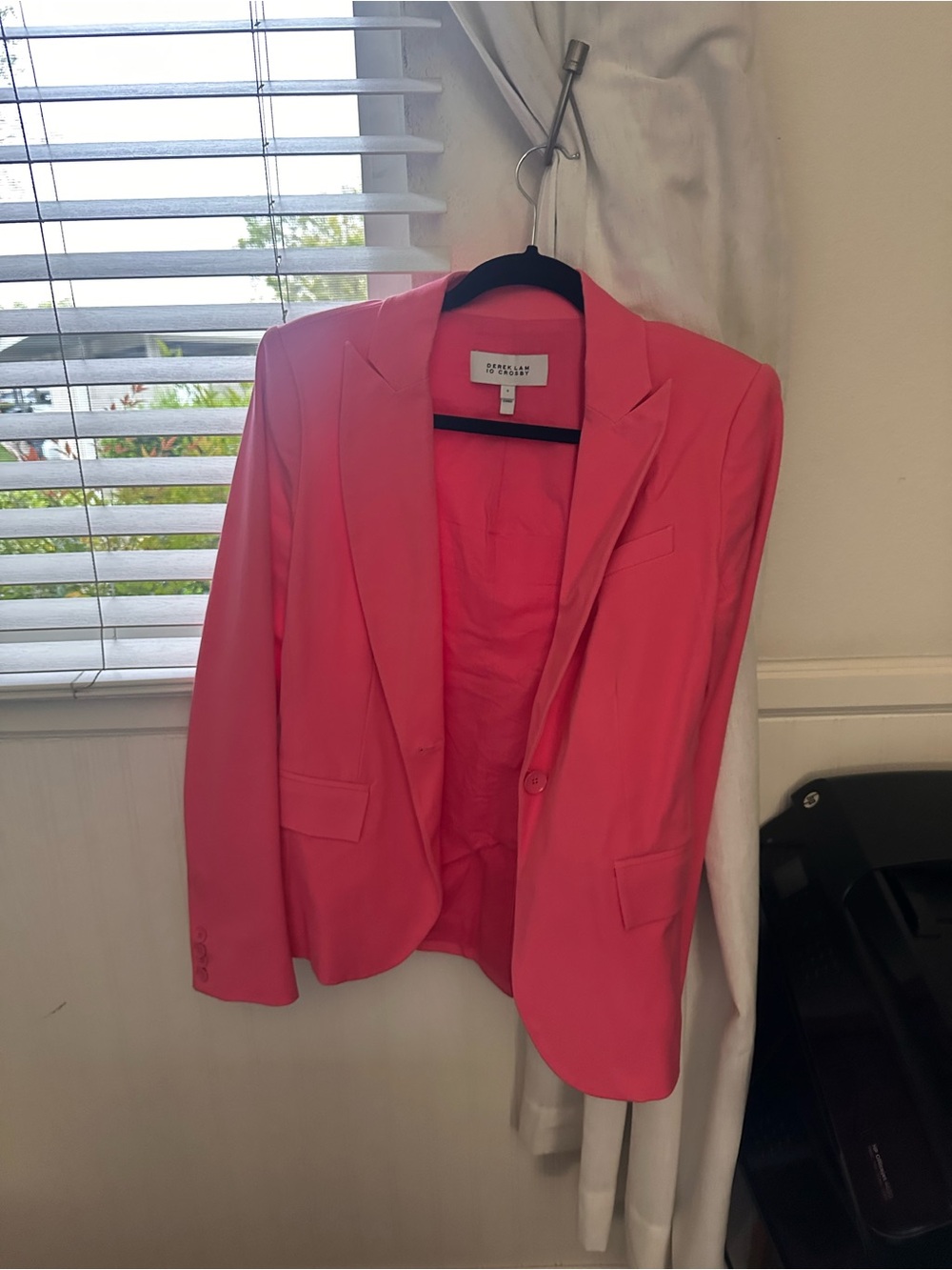 Derek Lam IO Crosby Pink Women's Blazer Jacket Size 6 - Picture 3 of 5
